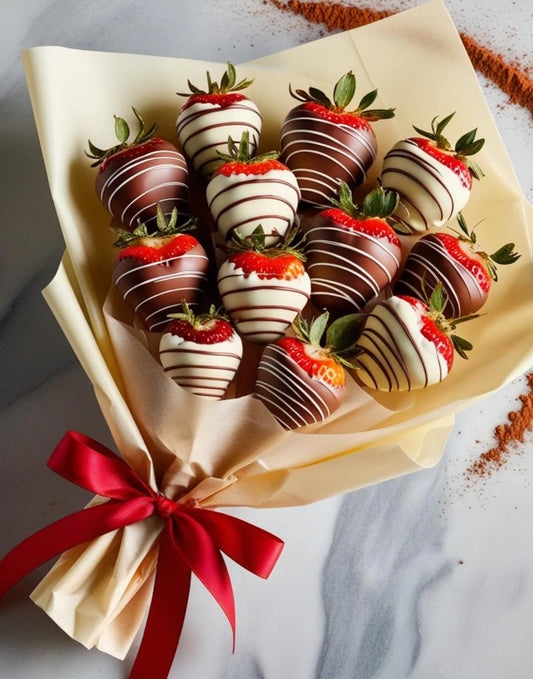 Chocolate Covered Strawberry Bouquet